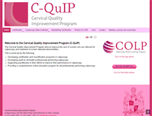 Tablet Screenshot of cquip.edu.au